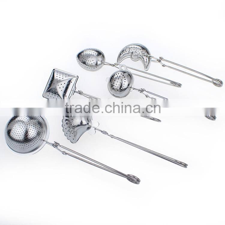 stainless steel tea strainer,tea infusers with handle