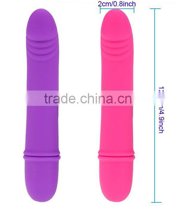 Hot Sale Waterproof Bullet Vibrator Sex Toy Women With Pink and Purple color