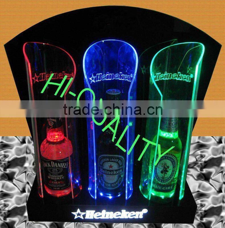 Advertising Sign Holder/ Glitter Acrylic Outdoor Sign Light Box