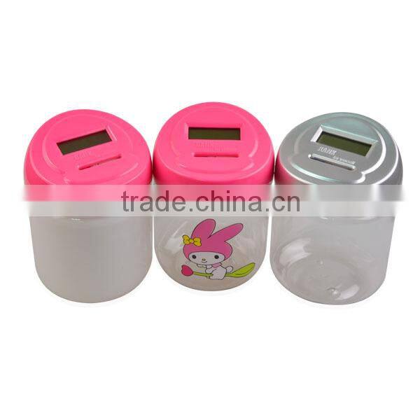 Plastic Digital Money Bank for Kids