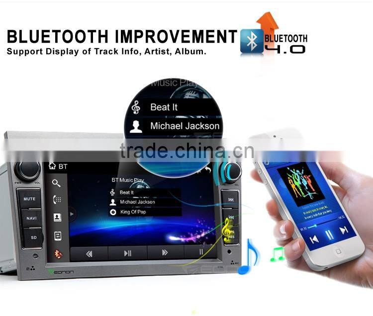 EONON D5154Z Gray 7 Inch Digital Touch Screen GPS Car DVD Player For Opel /Vauxhall /Holden