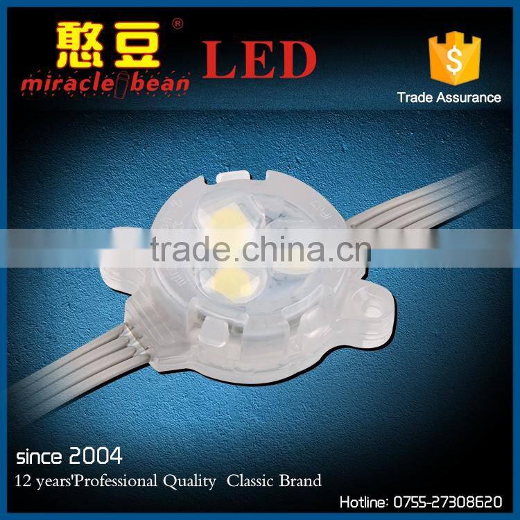 Building Lighting Decoration IP67 Full Color RGB Led Pixel DC 12V 5050SMD 30mm