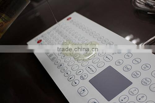 oil resist industrial metal keyboard membrane in factory price