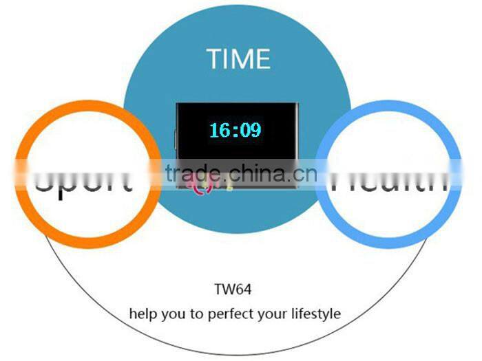 Hot Sale Bluetooth Wristband Fitness Health Smart Bracelet Watch Black