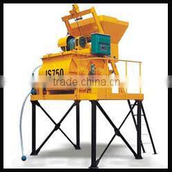 China twin shaft js series js1000 concrete mixer