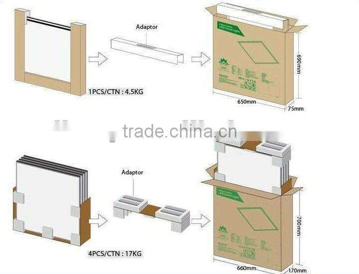 Square ultra thin led light panel diy led panel light 3528