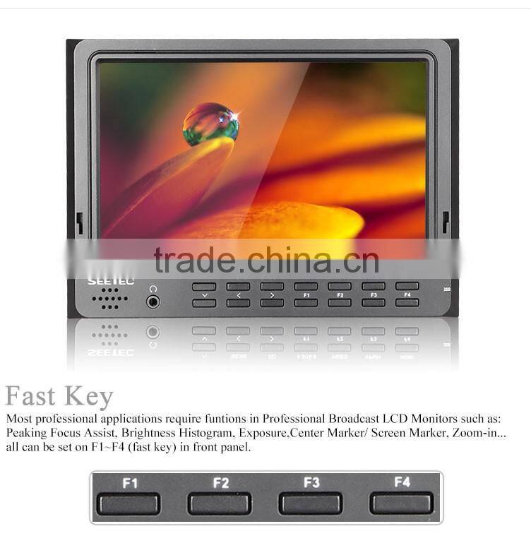 7-inch 1280*800 lcd monitor with vga hdmi port for DSLR Camera ST7DII