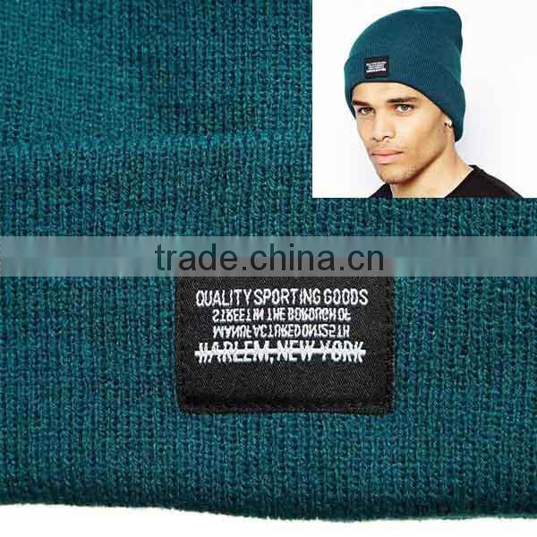 Custom wholesale beanie with custom label