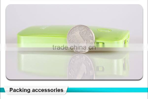 5V/1A 3600mAh new universal portable power bank with usb