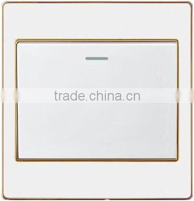 PC electric wall switch with Decorative ring