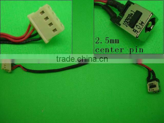 2.5mm laptop dc power jack with cable for Packard Easynote P2W, Easynote MB88, Hera C