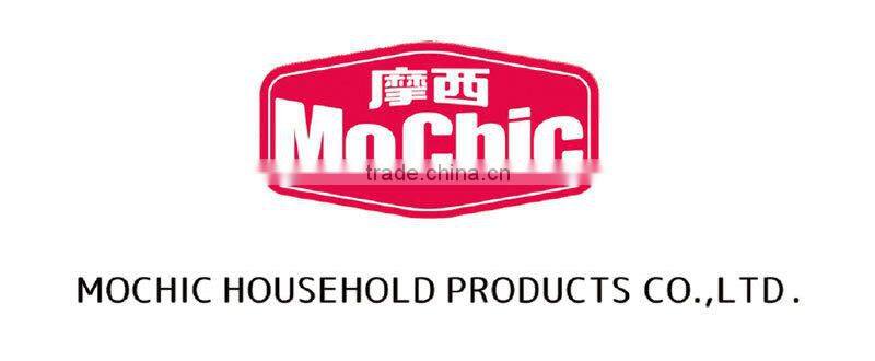 Mochic 360ML/500ML high transparency reusable borosilicate glass bottle with silicone sleeve