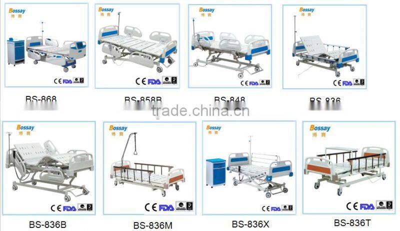 Manual Hospital bed three-function
