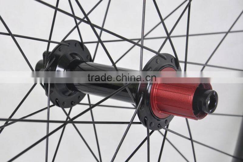 29er plus carbon mtb bike wheels 50mm carbon wheels DT champion spokes chosen hub 15*150 and 12*197mm hub