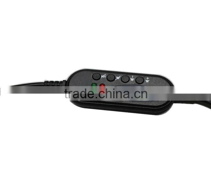 2013 new product Hot selling wired folding headset for PS3/computer
