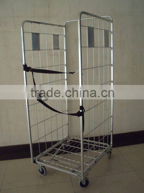 heavy duty industrial roll cage container