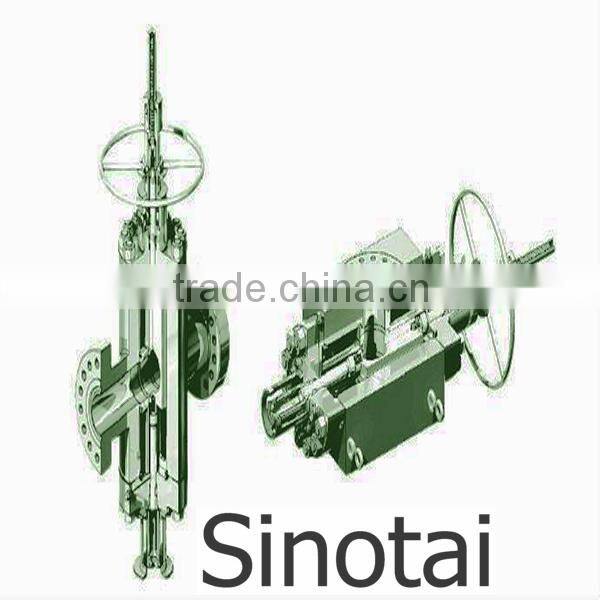 wellhead high pressure API 6A stainless steel Ball screw gate valves