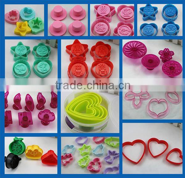 Cookie Tools Gold supplier China plastic cookie cutter set