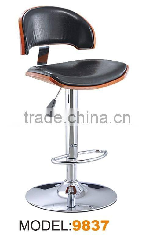 Leather Lift Swivel Chairs without Wheels