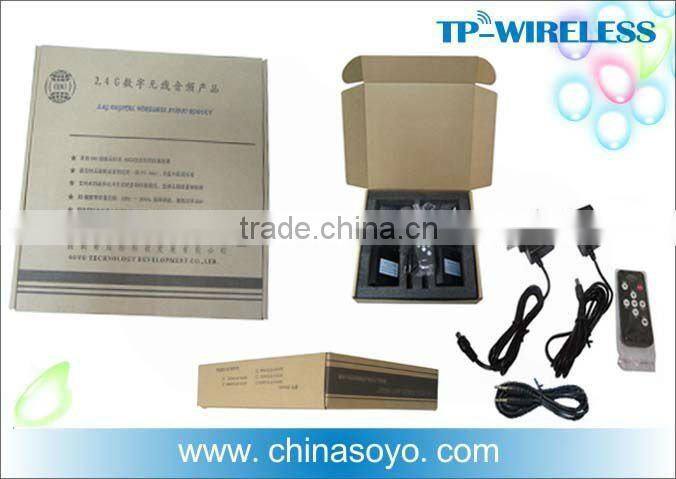 2.4GHz RF digital wireless audio transceiver for home theatre system and stage music system
