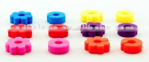 hot sell silicone party wine glass clips