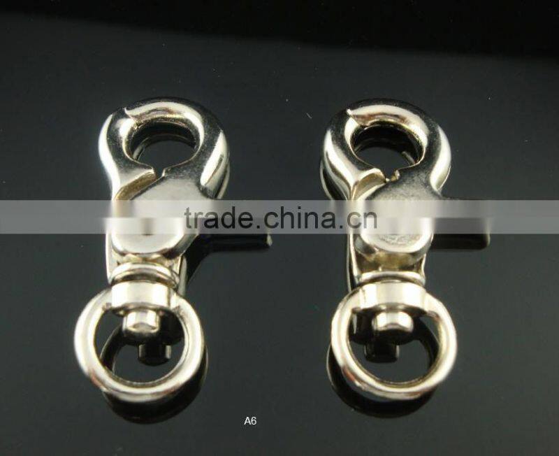 round shape zinc alloy snap hook for handbag