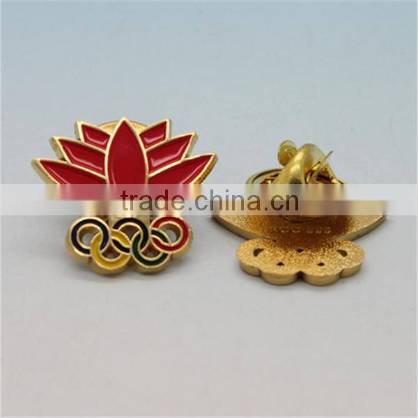 Custom Made Lapel Pin/Wholesale 3D embossed Metal lapel pin/promotional custom metal lapel pin