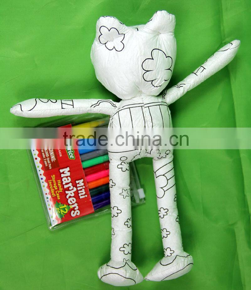 Luckiplus Hot Sale First Class DIY Painting Funny For Children Animal Safe Technology Toy For Kids