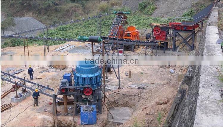 new design Multi- cylinder Hydraulic Cone Crusher for sale with BV for ore beneficiation