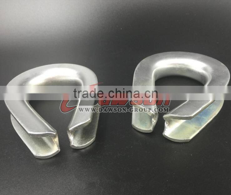 Rigging hardware G414 Rope Thimble US Heavy Duty Wire Rope Thimble