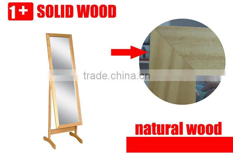 MDF frame floor stand dressing mirror for sale