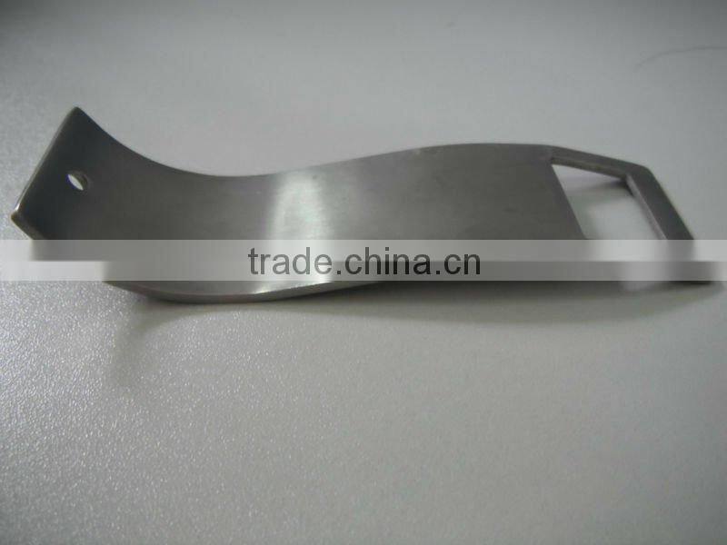 stainless steel wine corkscrew, flat bottle opener