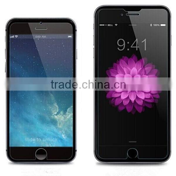 Wholesale price tempered glass screen protector film for iphone 6 plus