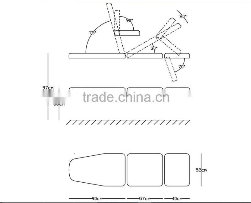 Adjustable spa chair, podiatry chair, electric chair