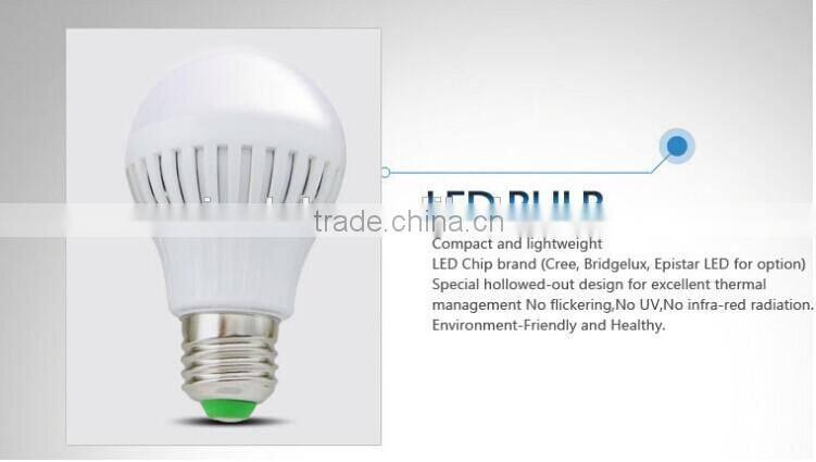 China RoSH New White SMD chips 5730 Plastic 3W e27 led light bulb
