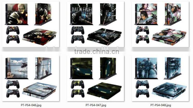 Wholesale Top Quality Vinyl Skin Sticker For PS4 System Playstation 4 Console Decal Girls Sex Picture
