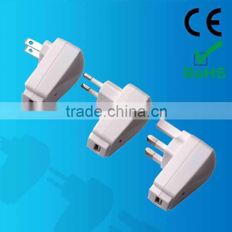 5 in 1 foldable usb charger for mobile Phones