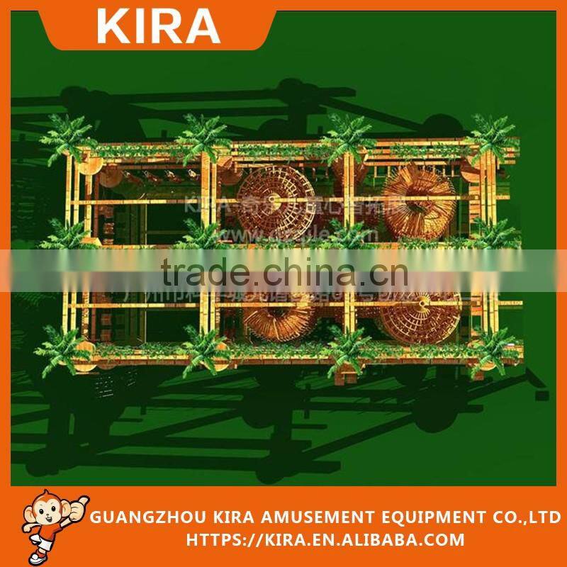 indoor obstacle equipment climbing nets for kids with new design