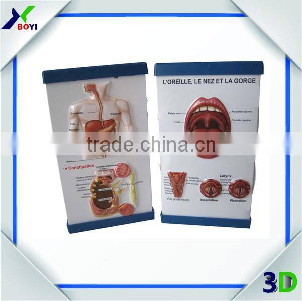 China Factory Direct Custom Medical Style 3D Embossed Pen Holder