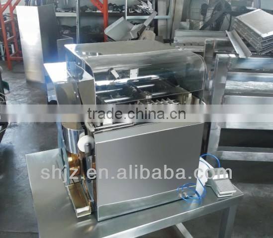 high quality easy using fan shaped packing machinery small plastic bag tying equipment