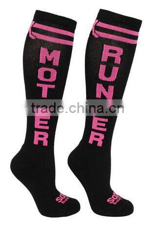 Wholesale Best Quality Custom Words Soccer Sports Sock