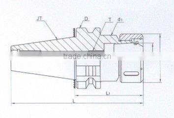 JT50-EOC MILLING CHUCK ARBORS