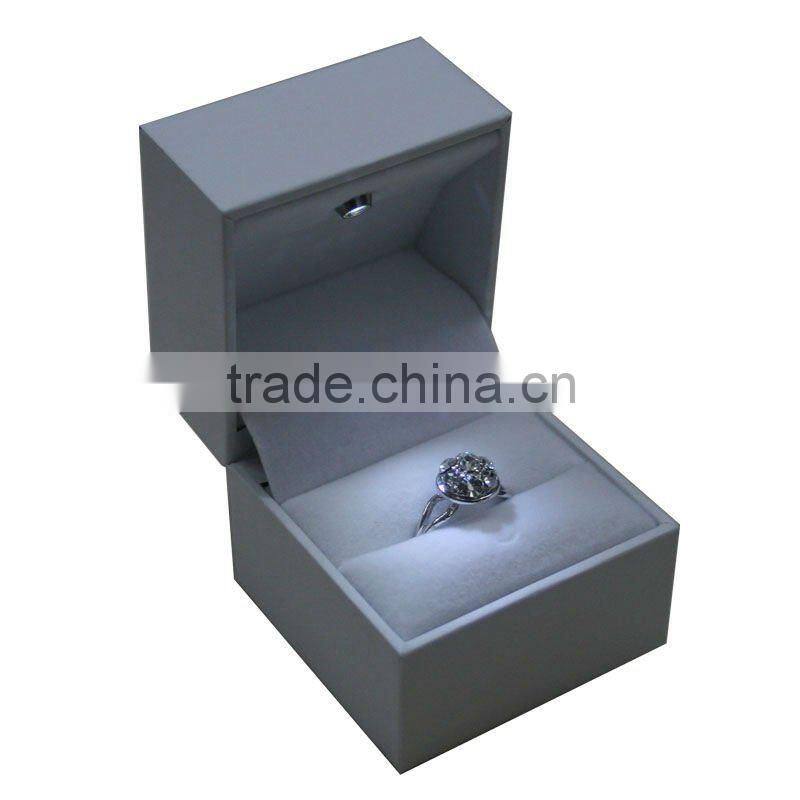 elegant double level plastic jewellery safe box wholesale