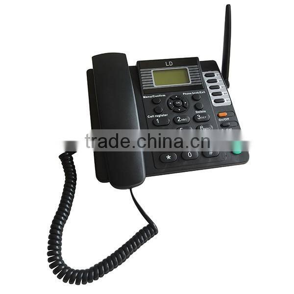 Hot sale Power Supply Wireless fixed phone with sim card slot