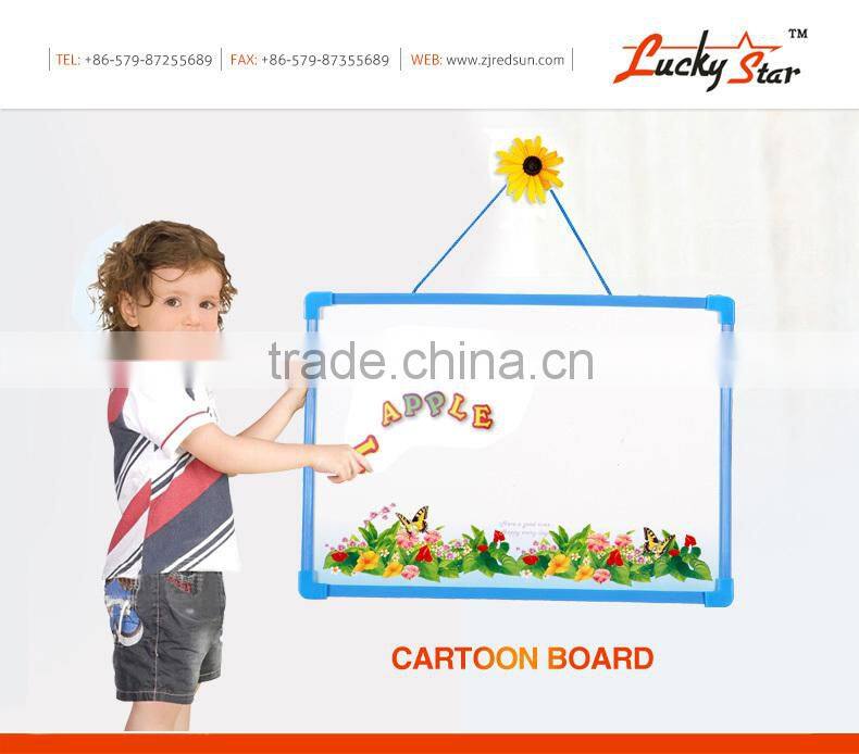 2015 red sun magnetic chalkboard with brush and labels , mini electronic black chalkboard for painting