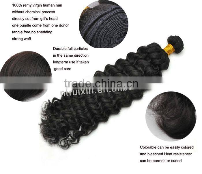 5a grade virgin human hair extension