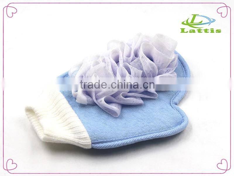 portable private custom professional bath glove factory baby bath mitts children's cleaning gloves