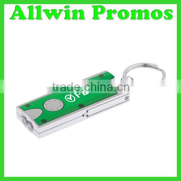 Promotional Double LED Light Keychain