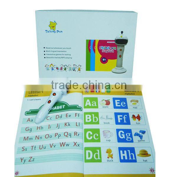 Kids educational language learning point to read pen