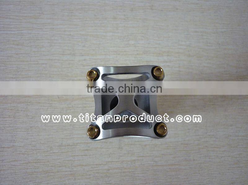 Titanium Bike Stem 31.8mm x 70/80/90/100/110/120mm(With Gold Titanium Bolts M5 x 16)